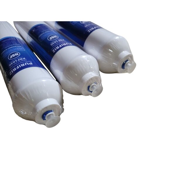 3-Pack PRF1030 Inline Water Filter Compatible with GE GXRTQR - Picture 3 of 5